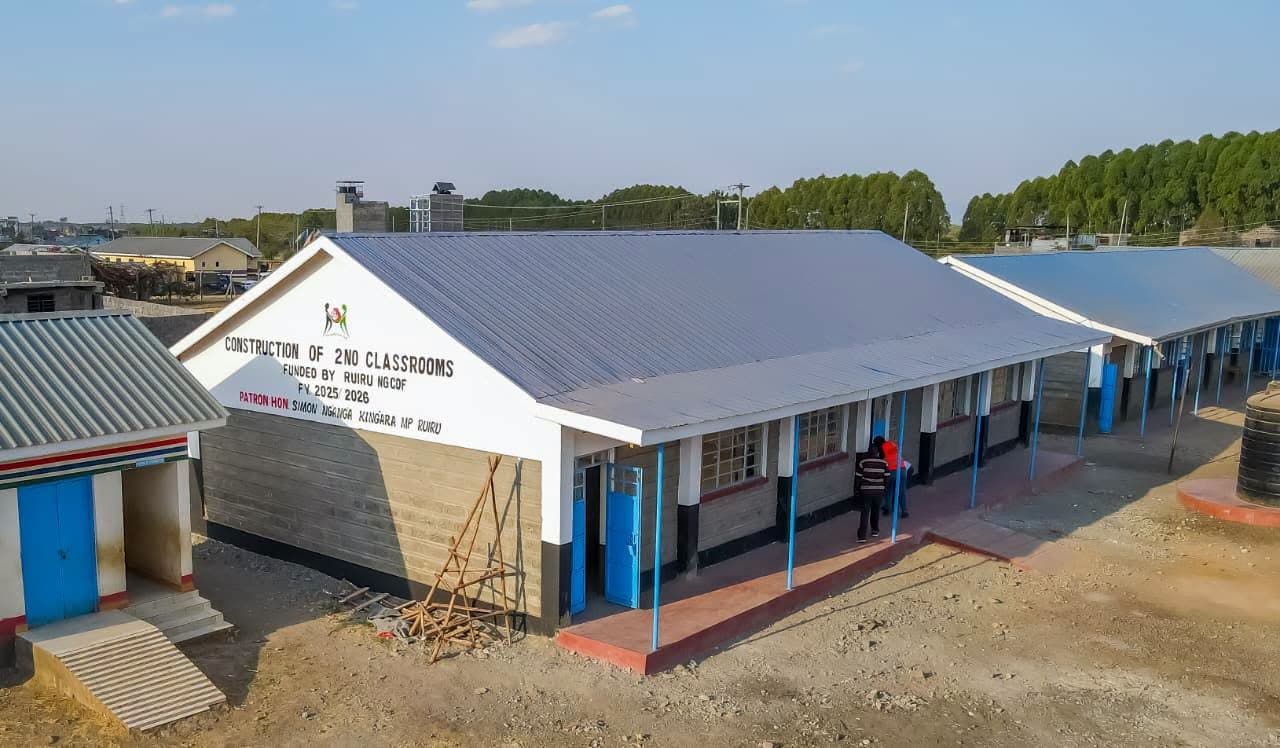 New classrooms to boost learning at Mutuya primary school