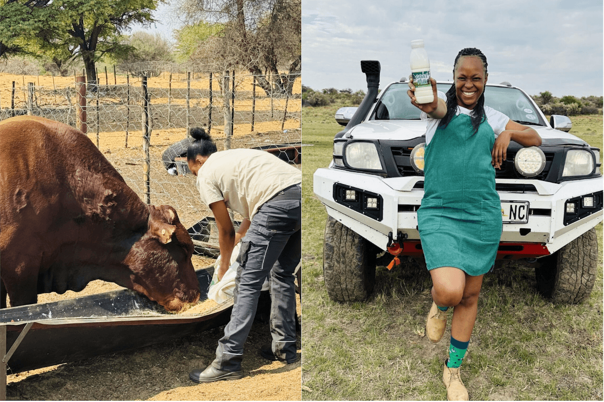 South Africa’s Tlhalefo Dithebe: Quit her job and to invest in livestock farming