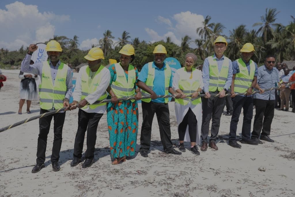 Telkom and PEACE Cable Company Land New High-Speed Submarine Cable in Kenya