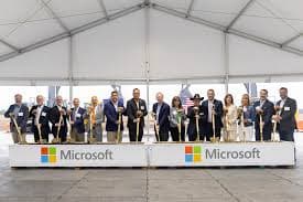 La Porte Celebrates Groundbreaking of $1B Microsoft Data Center Expansion