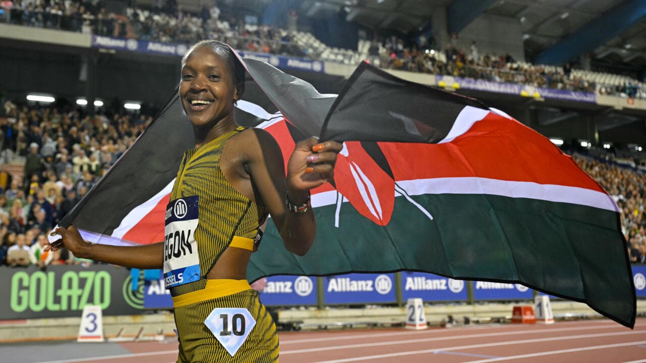 World watches as Kenyan Faith Kipyegon aims at sub 4 minute mile in Paris
