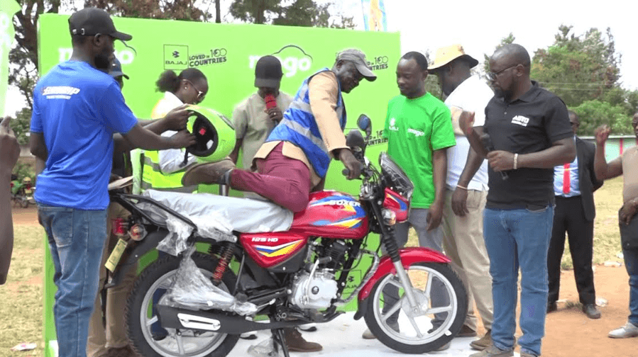 Boda boda riders in Siaya benefit from road safety drill