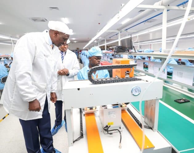 Kenya Smartphone Assembly Plant, the East Africa Device Assembly Kenya Limited (EADAK)
