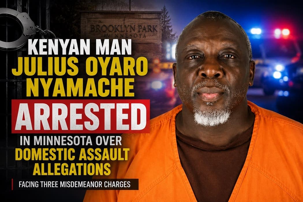 Kenyan Man Julius Nyamache Arrested in Minnesota over Assault