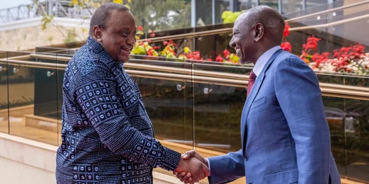 Ruto Accuses Uhuru of Not Moving On From 2022 Election