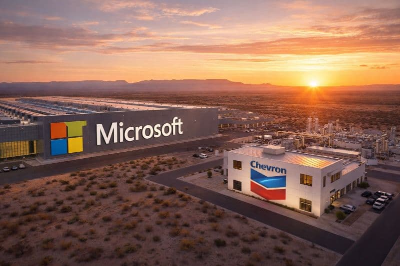 $7 Billion Kilby Project: Chevron Signs 20-Year Power Deal with Microsoft for West Texas Data Center