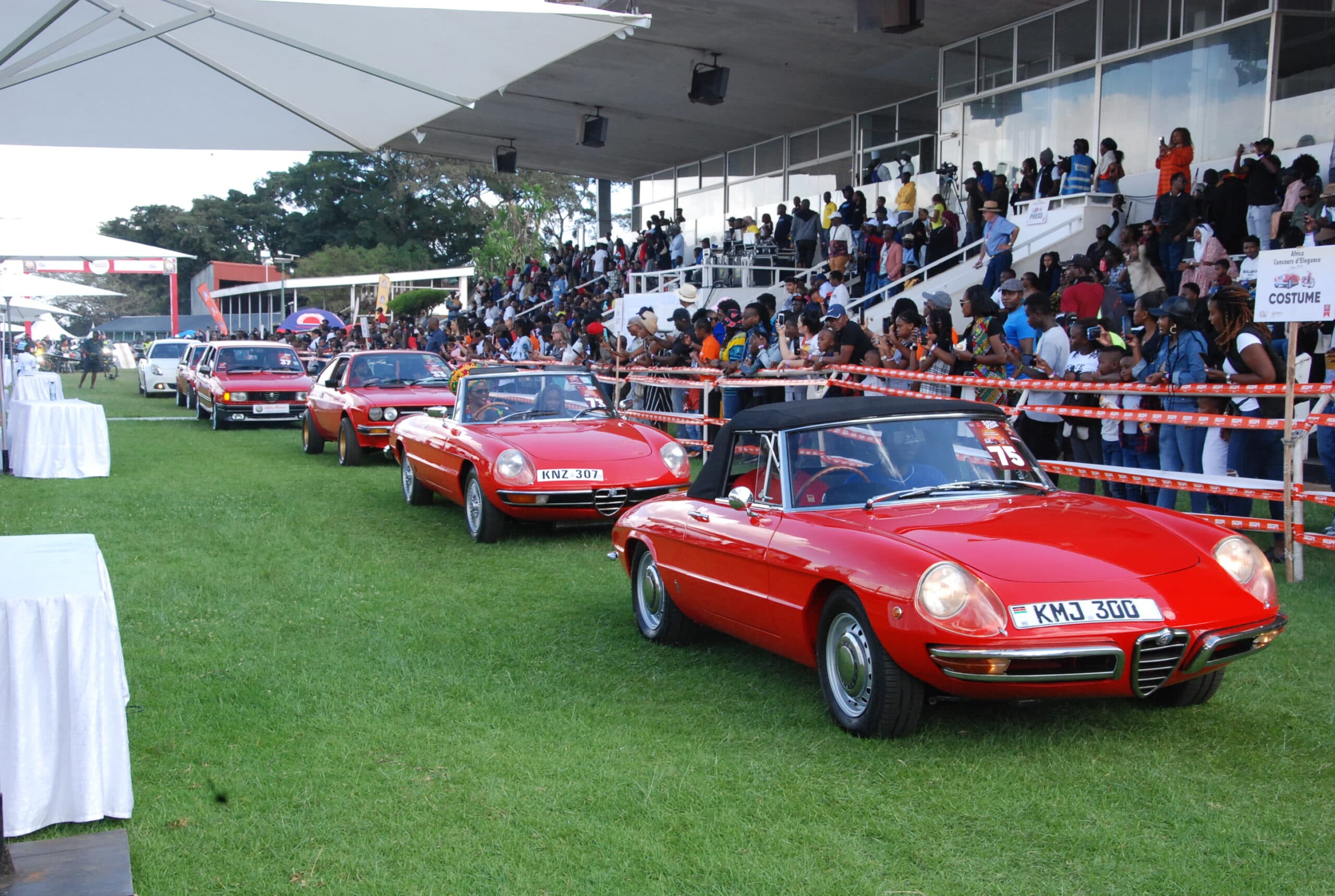 Seven Alfa Romeo cars to compete at the Concours d’Elegance on September 29