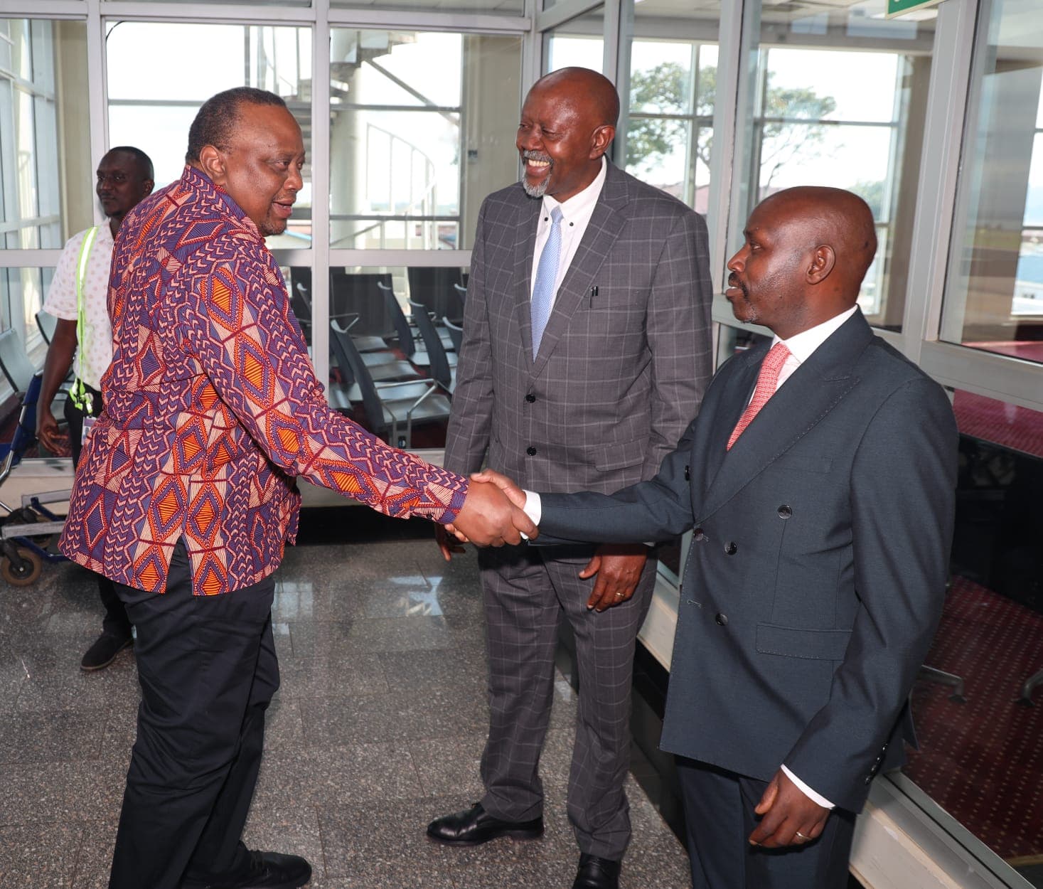 Uhuru in Uganda for President Yoweri’s inauguration on Tuesday
