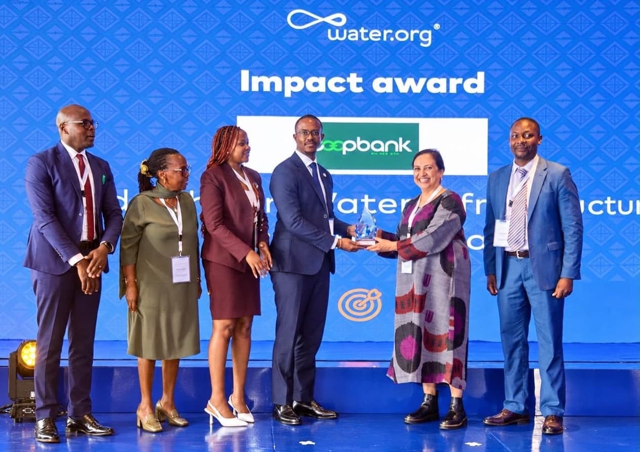 Co-op Bank Wins Award For Financing Water Enterprises