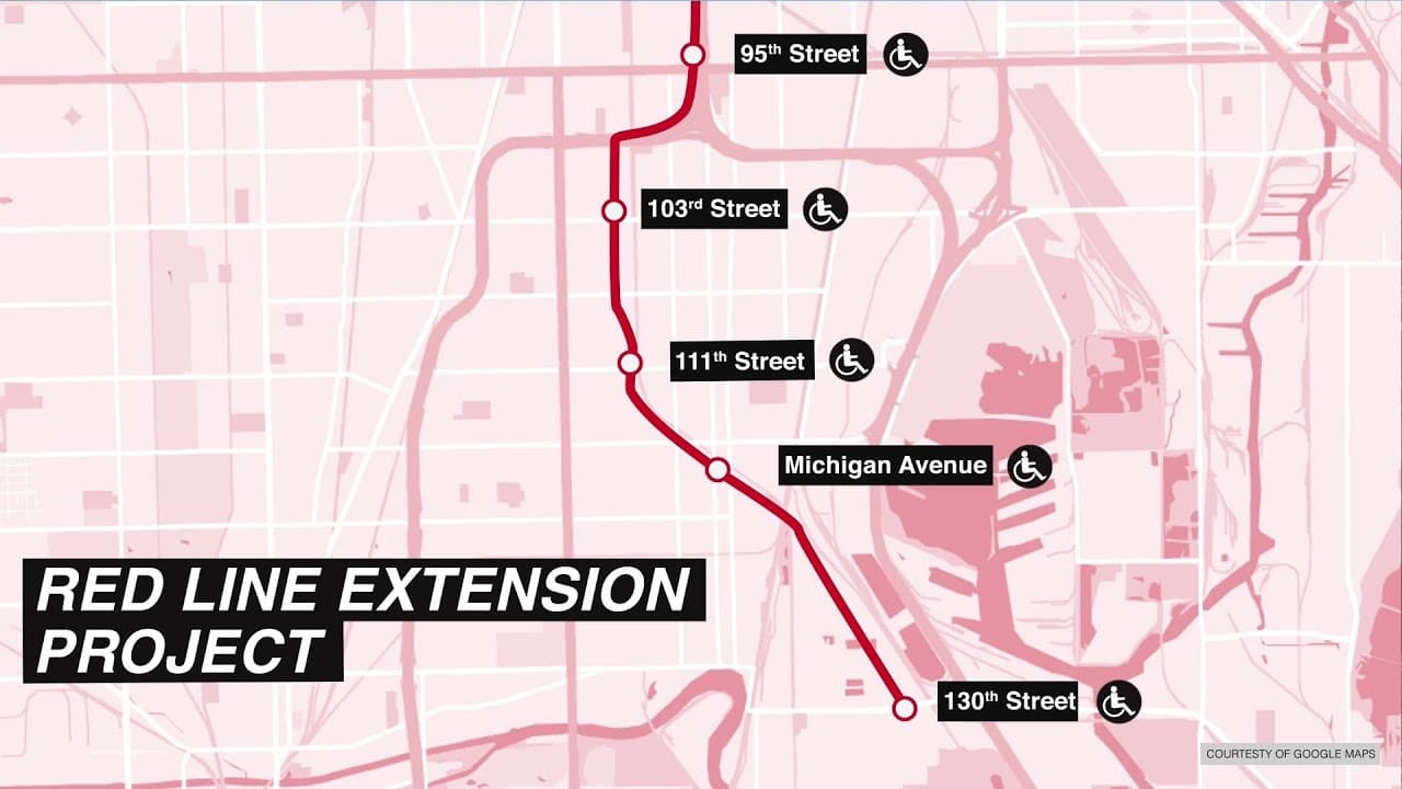 Chicago CTA Warns Imminent Work Stoppages on $2.1bn Red Line Extension over Halted Federal Funding