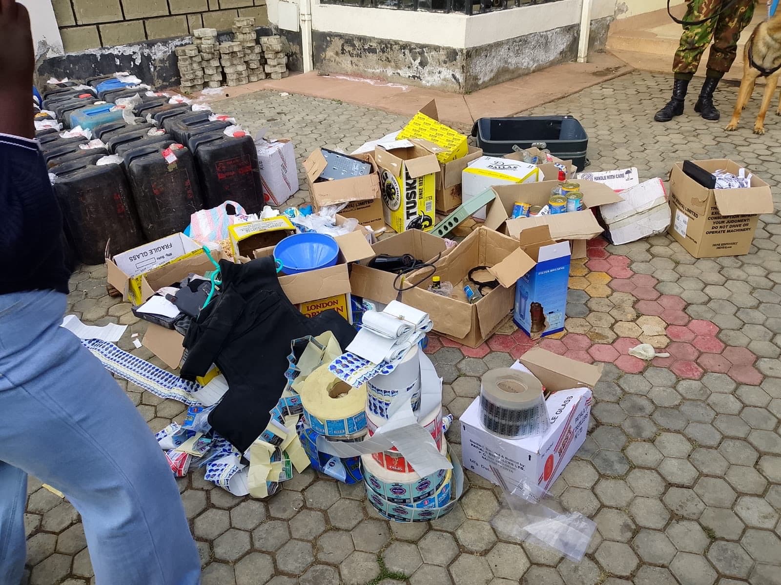 Suspect arrested as police seize ethanol, ammunition in Nakuru