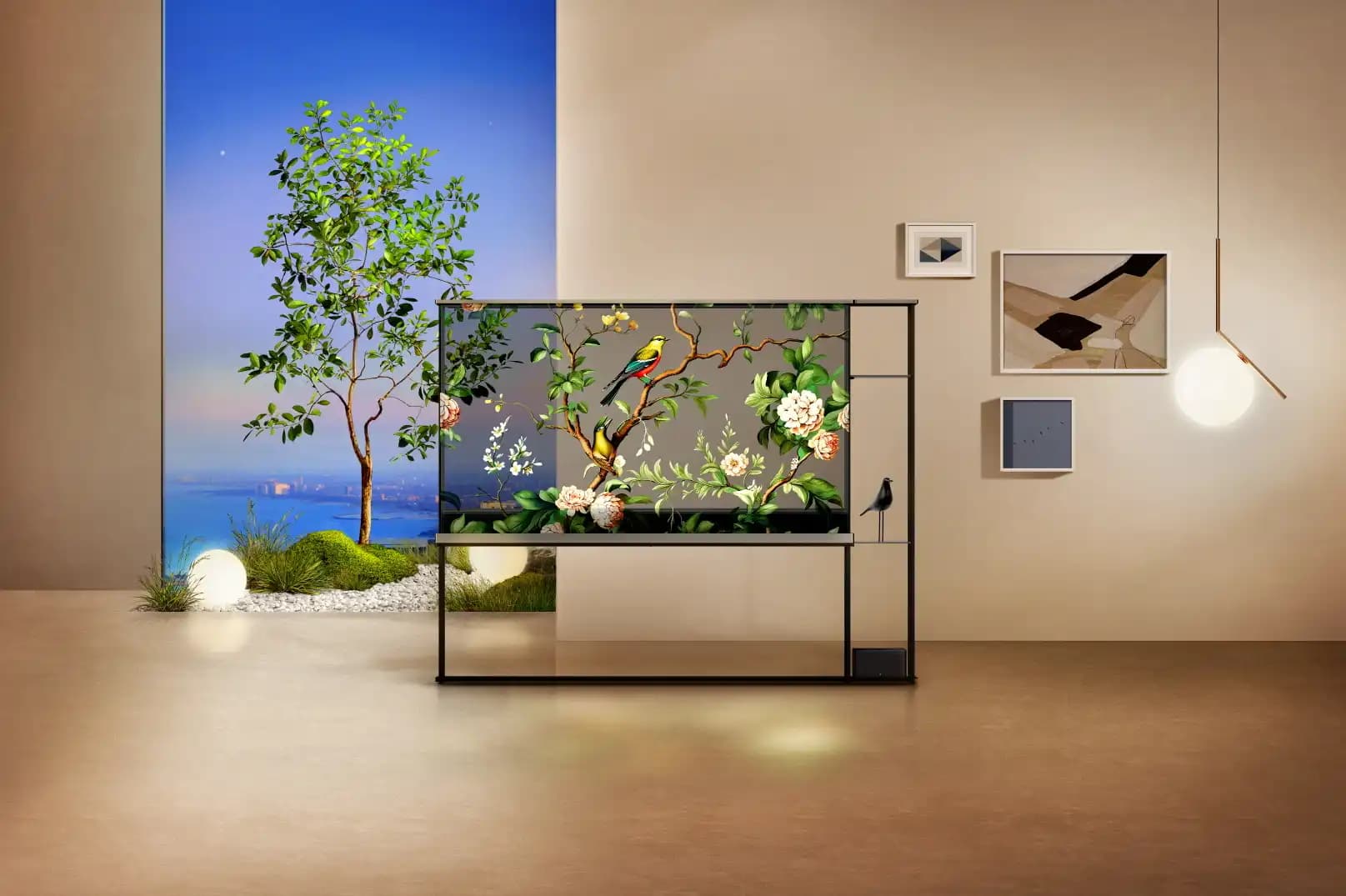 LG Unveils Transparent and Wireless 4K Signature OLED T TV
