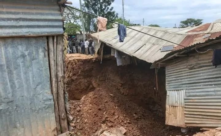 Two women feared trapped after house collapses into mining shaft in Migori
