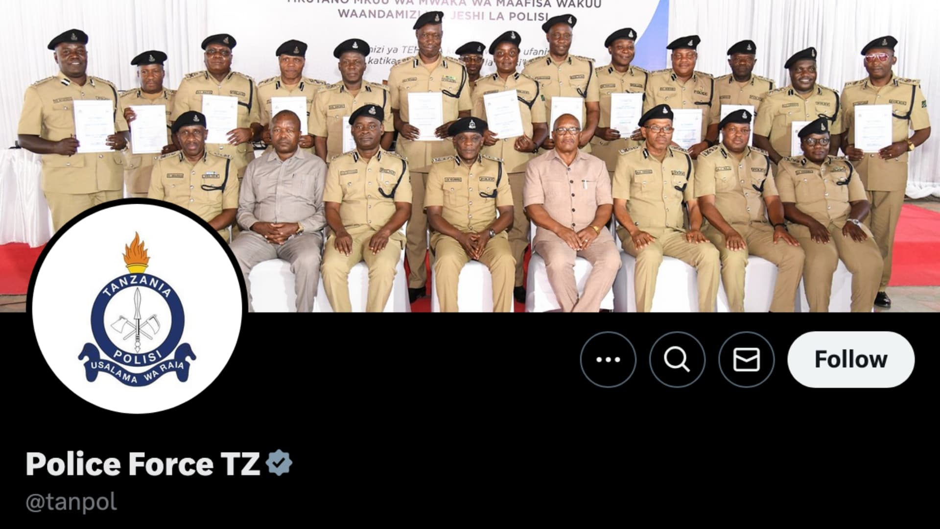 Tanzania Police X Account Hacked Amid Rising Political Tensions