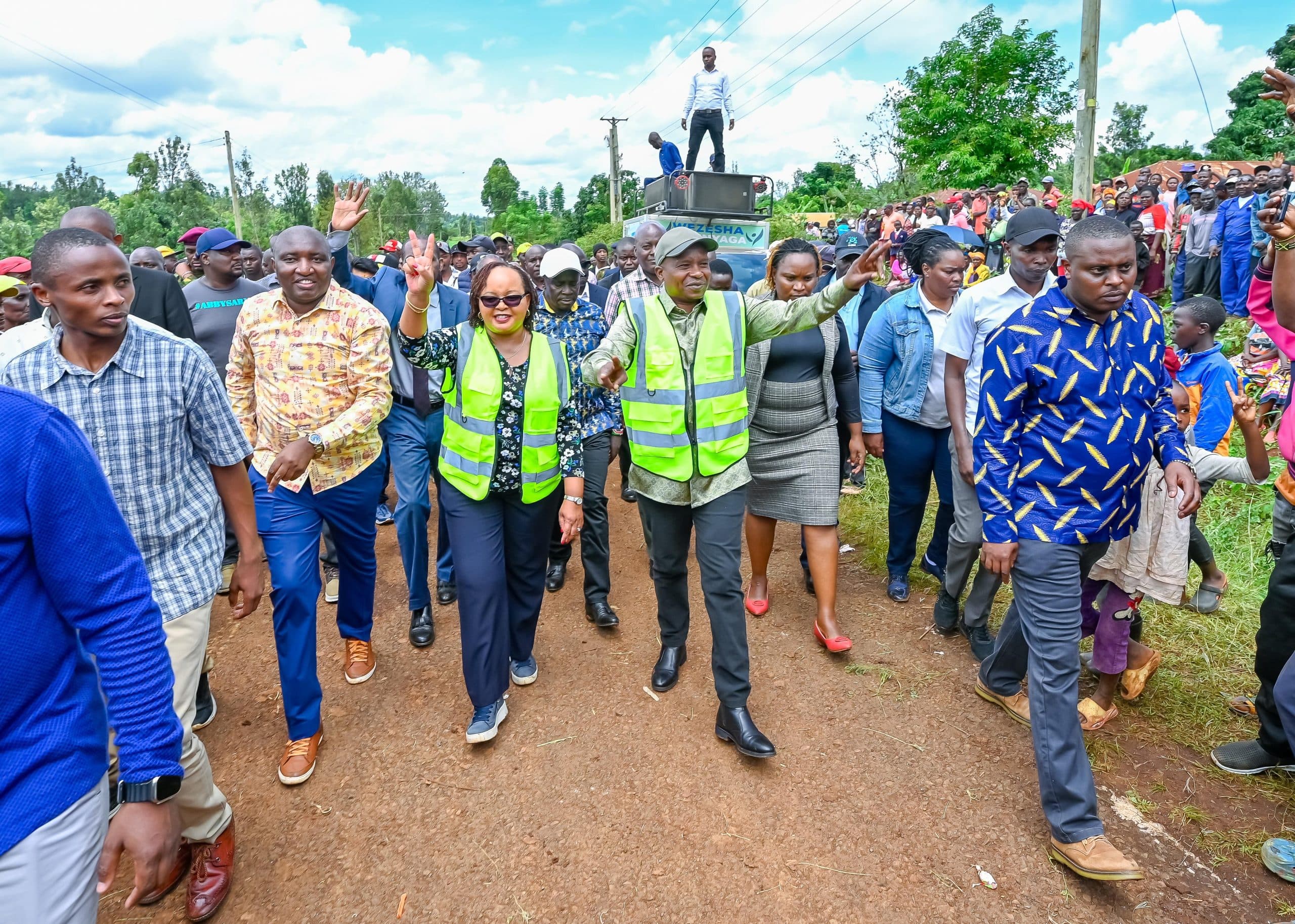 Kindiki, Waiguru rally Mt. Kenya to support President Ruto’s re-election