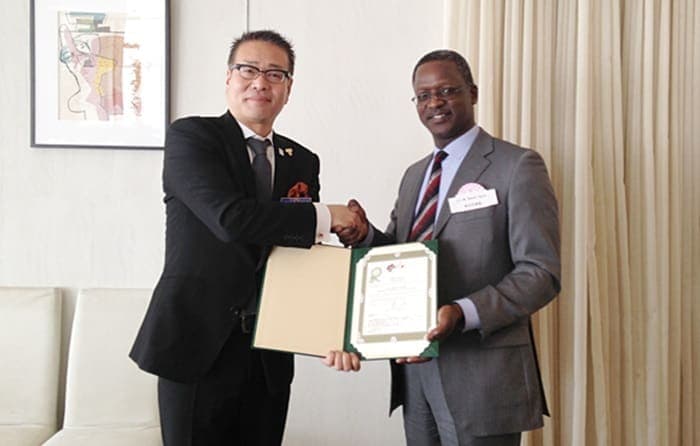 Kenyan Ambassador Benson Ogutu Receives Japan’s Top Honors