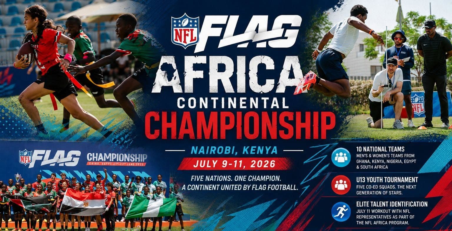 NFL eyes Africa’s future as Kenya hosts five-nation continental showcase