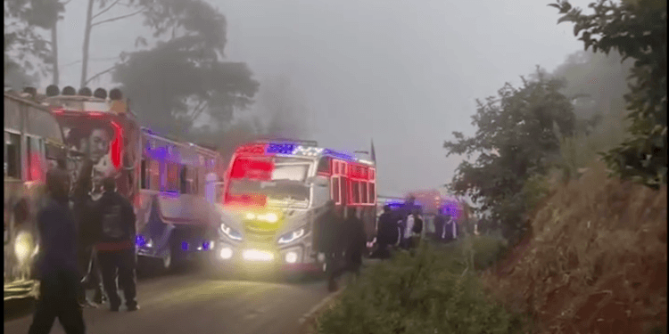School Shuts Down Murang’a After Hiring Fleet of Nairobi’s Popular Nganyas on Closing Day