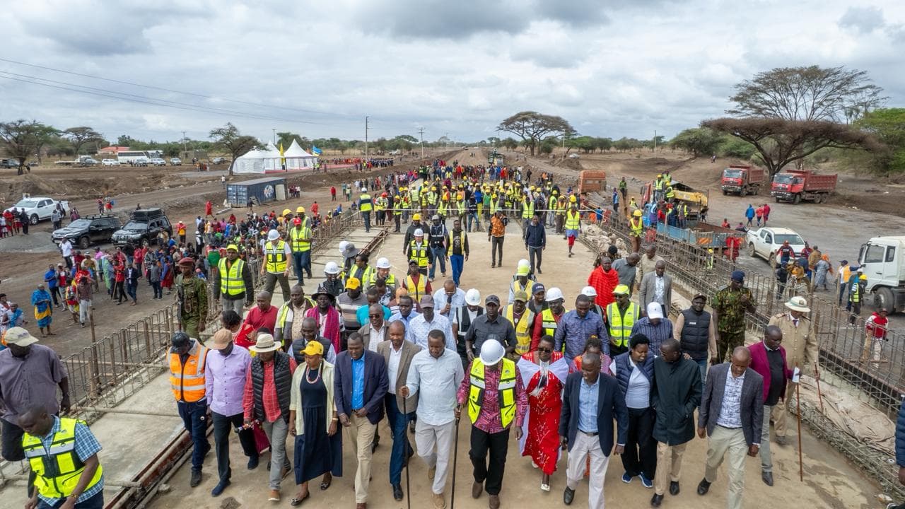 Inside President Ruto’s development tour of Kajiado County