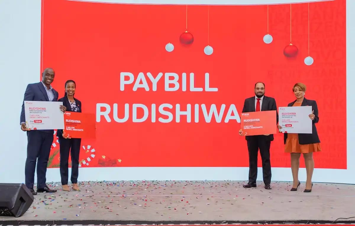Airtel Money ‘Rudishiwa Transaction Fee’ Offer to Refund 50% of Paybill Transaction Fees as Airtime