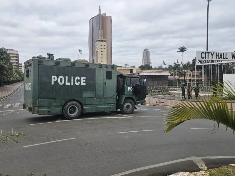 Security heightened at All Saints Cathedral CBD, as Nairobi braces for Sifuna’s Mwananchi Tour