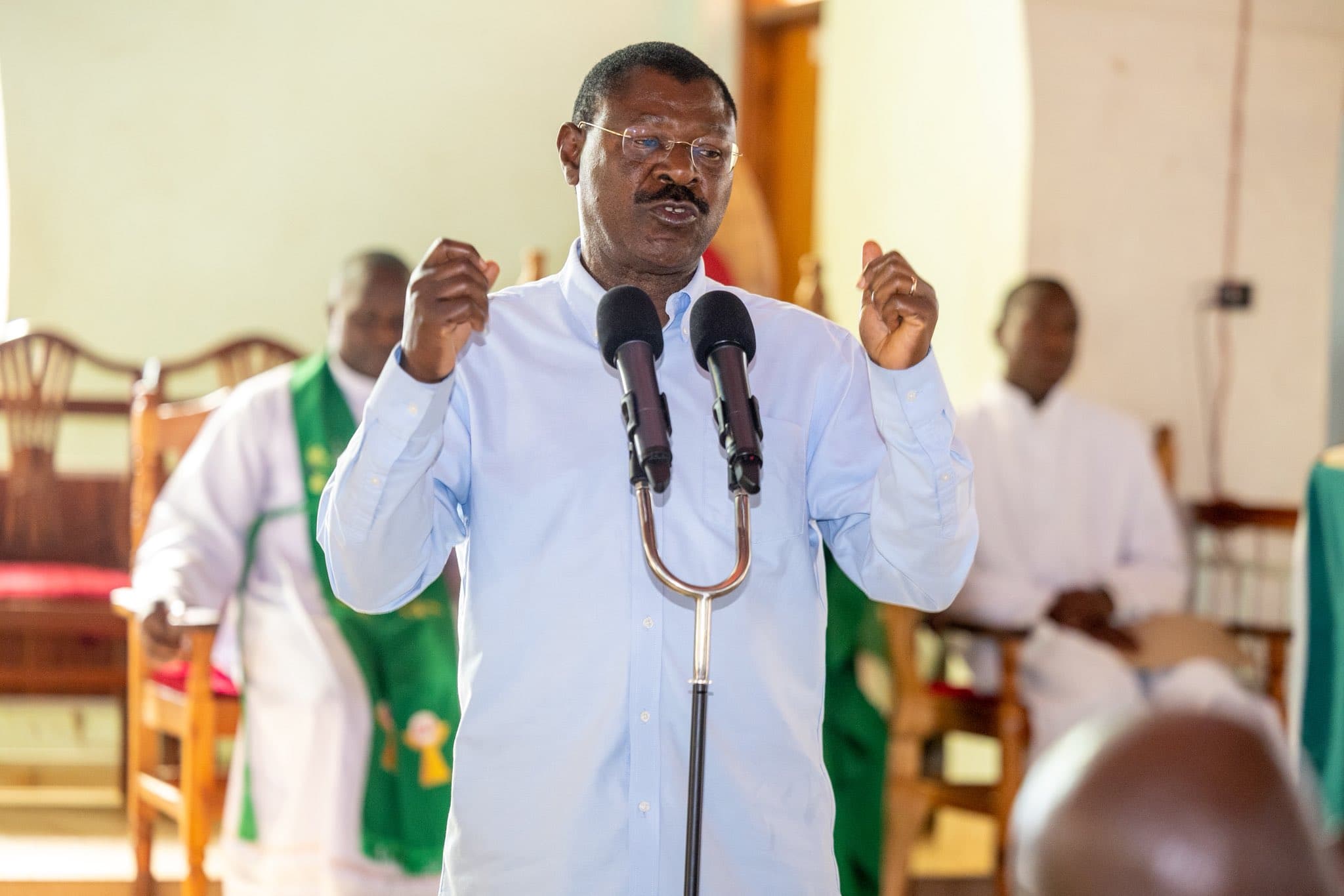 Wetang’ula calls for peaceful political activities and end to goonism