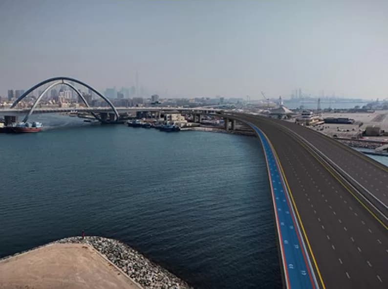 Dubai Islands Bur Dubai Bridge Advances Toward 2026 Delivery