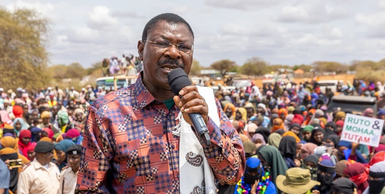 Wetang’ula rallies Mandera to back Ruto’s re-election bid, cites ID reforms and mega projects