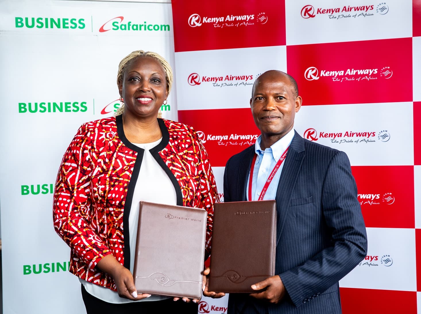 Kenya Airways & Safaricom partner to develop tech for aviation