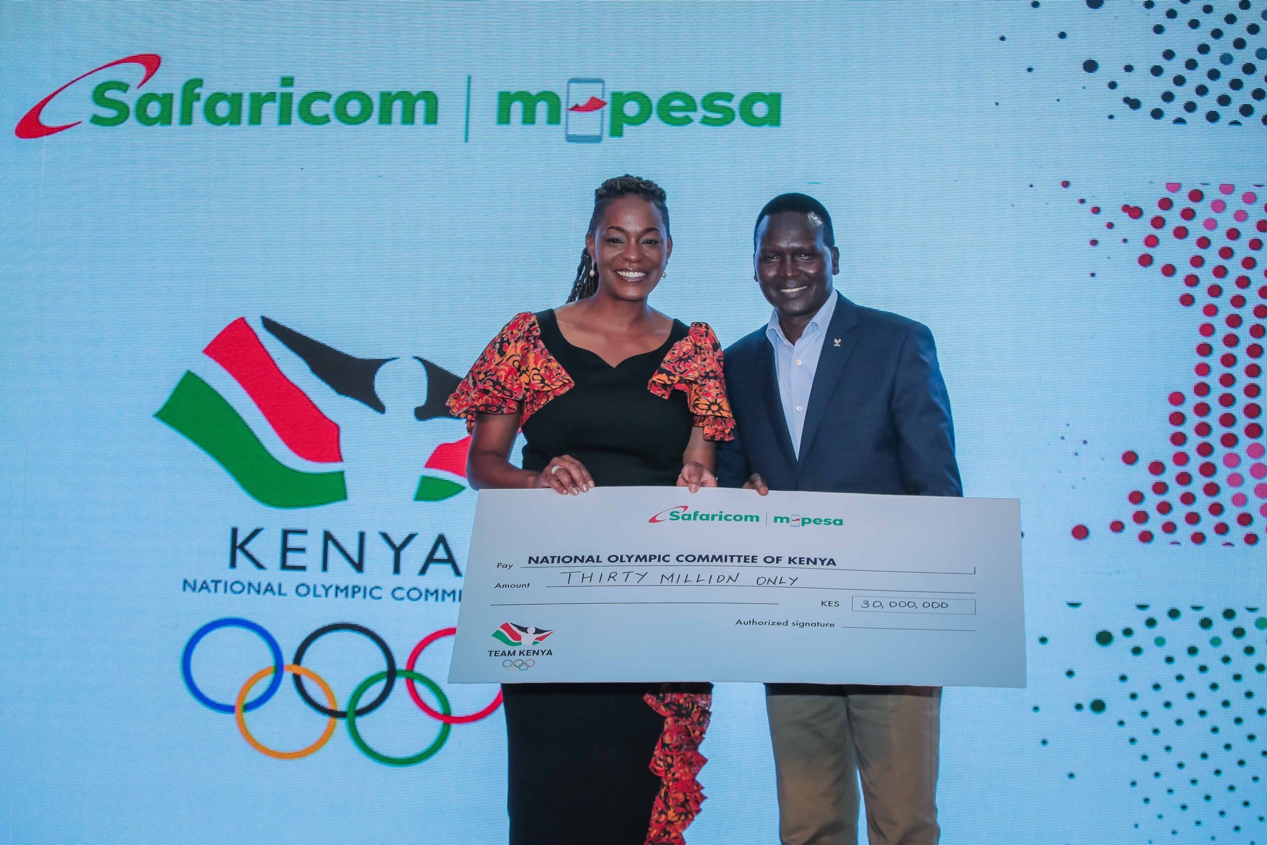 Safaricom to support Team Kenya at the Olympics to the tune of Ksh. 30 million