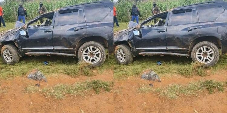 Several Injured After Crash Rocks Linda Mwananchi Convoy in Trans Nzoia