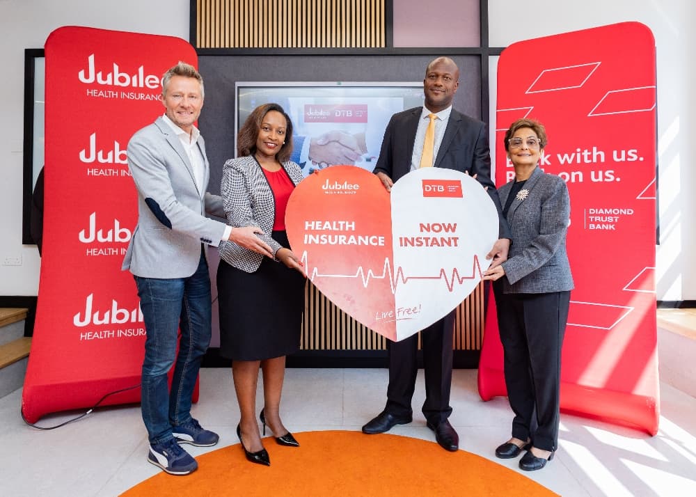 Jubilee health insurance and DTB unveil a groundbreaking digital payment solution