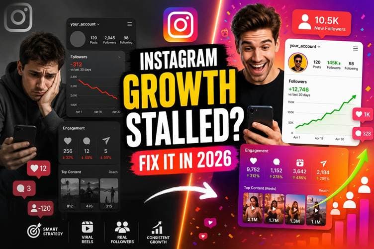 Why Your Instagram Growth Stalled (and How to Fix It in 2026)