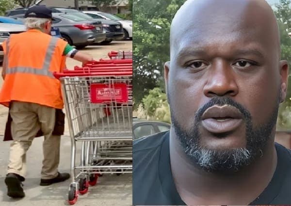 When Shaq O’Neal Spots a 90 Year-Old Struggling: Act of Kindness
