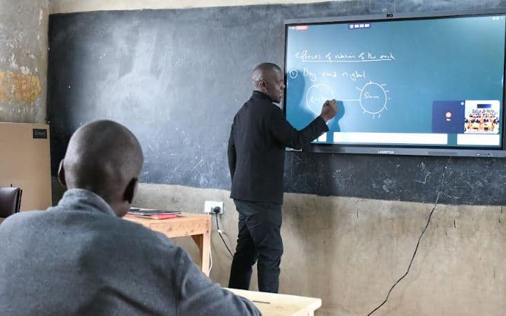 Nyeri Junior Schools receive interactive smart boards in digital education drive
