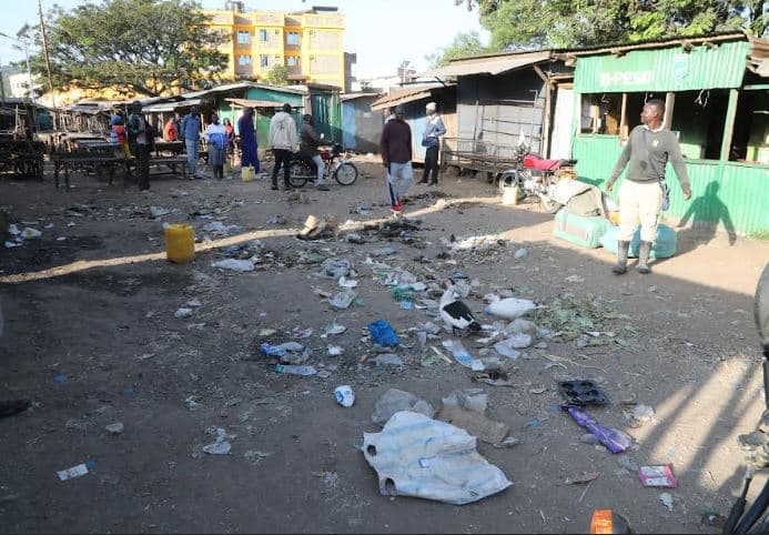 Kendu Bay town cleaners protest over salary delays