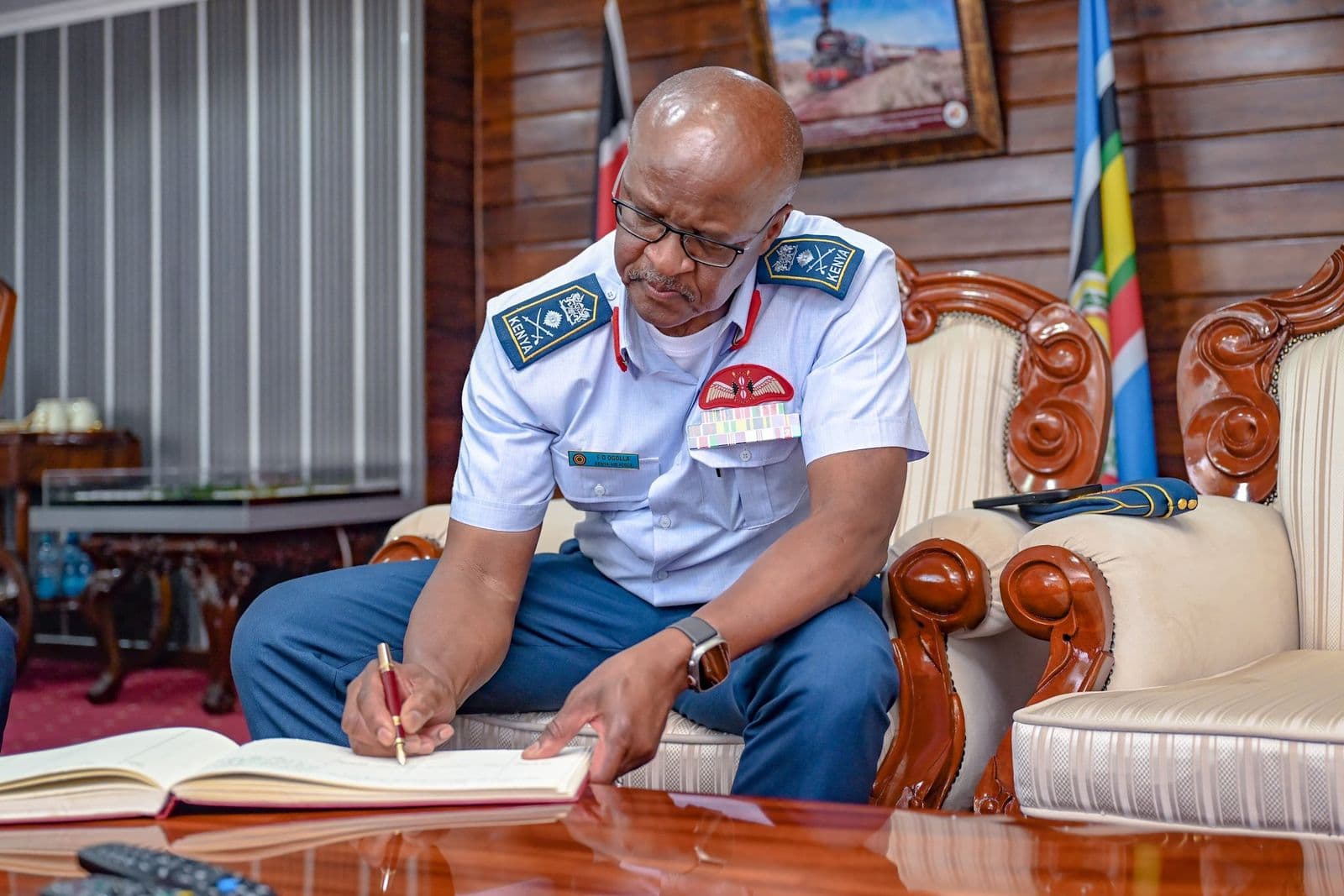 How General Francis Ogolla distributed his wealth