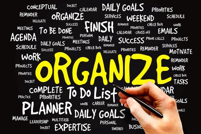 5 Ways To Be Organized On A Daily Basis
