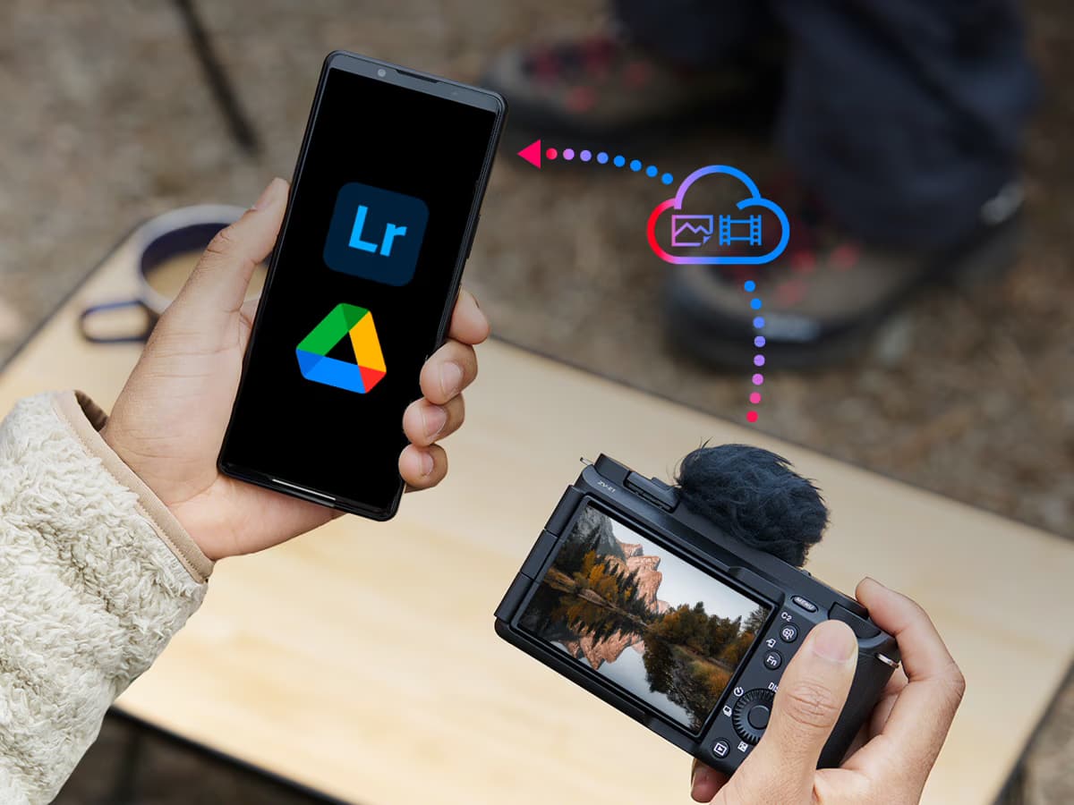 Sony Cameras Can Now Auto-Upload to Google Drive and Adobe Lightroom