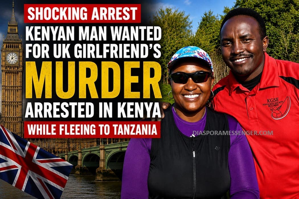 Kenyan Man Brian Kiplagat Arrested for UK Girlfriend’ Murder