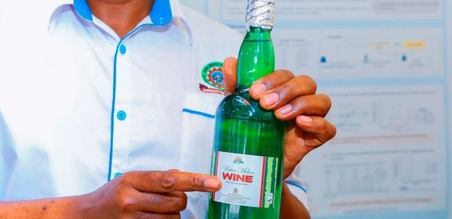 JKUAT’s Sh. 1,000 watermelon wine with 12 per cent alcohol by volume