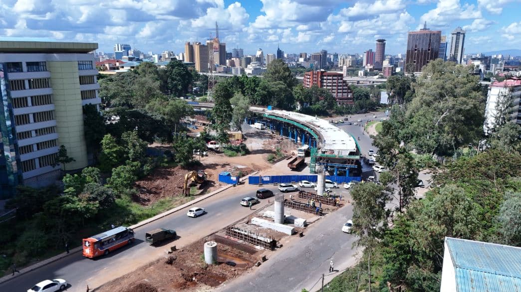 Elevated Deck Sections of Kenyatta Avenue Viaduct Now Visible in CBD – PHOTOS