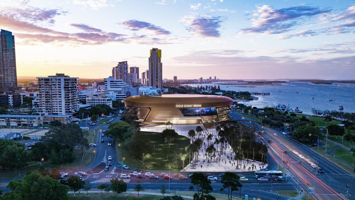 $480m Live Nation Backed Gold Coast Arena to Boost Olympic Entertainment Hub