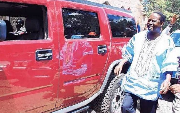 Raila Junior to Restore Late Father’s Iconic ‘Hummer’ SUV for Family Mausoleum