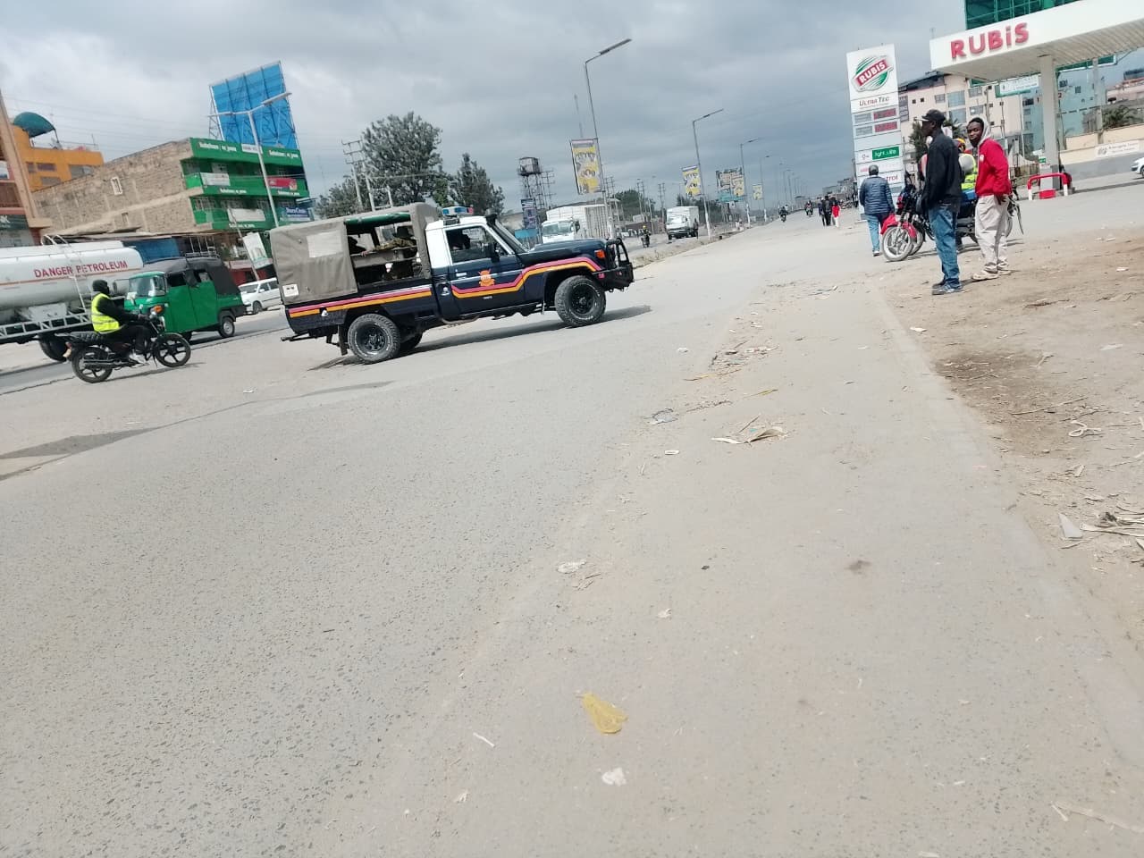 Calm prevails in Kitengela as security heightened ahead of demonstrations