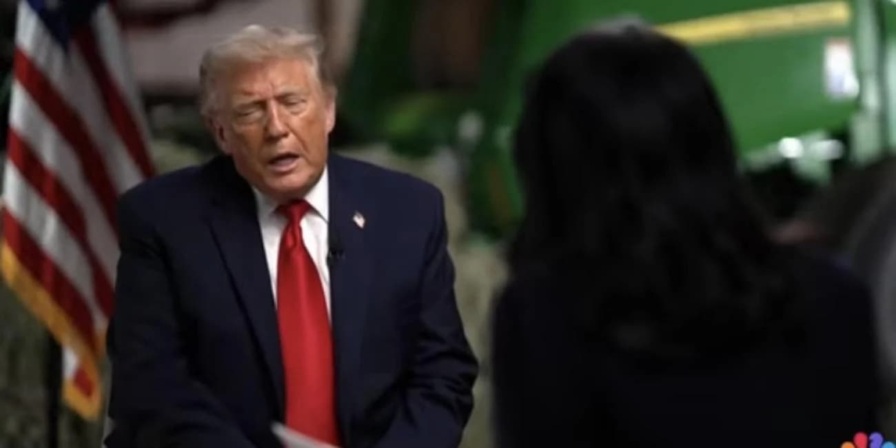 Trump abruptly ends NBC interview after clash over ‘rigged election’ claim