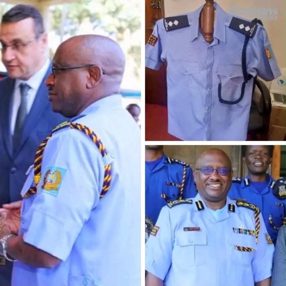 Who is the supplier of new Kenya police uniforms?