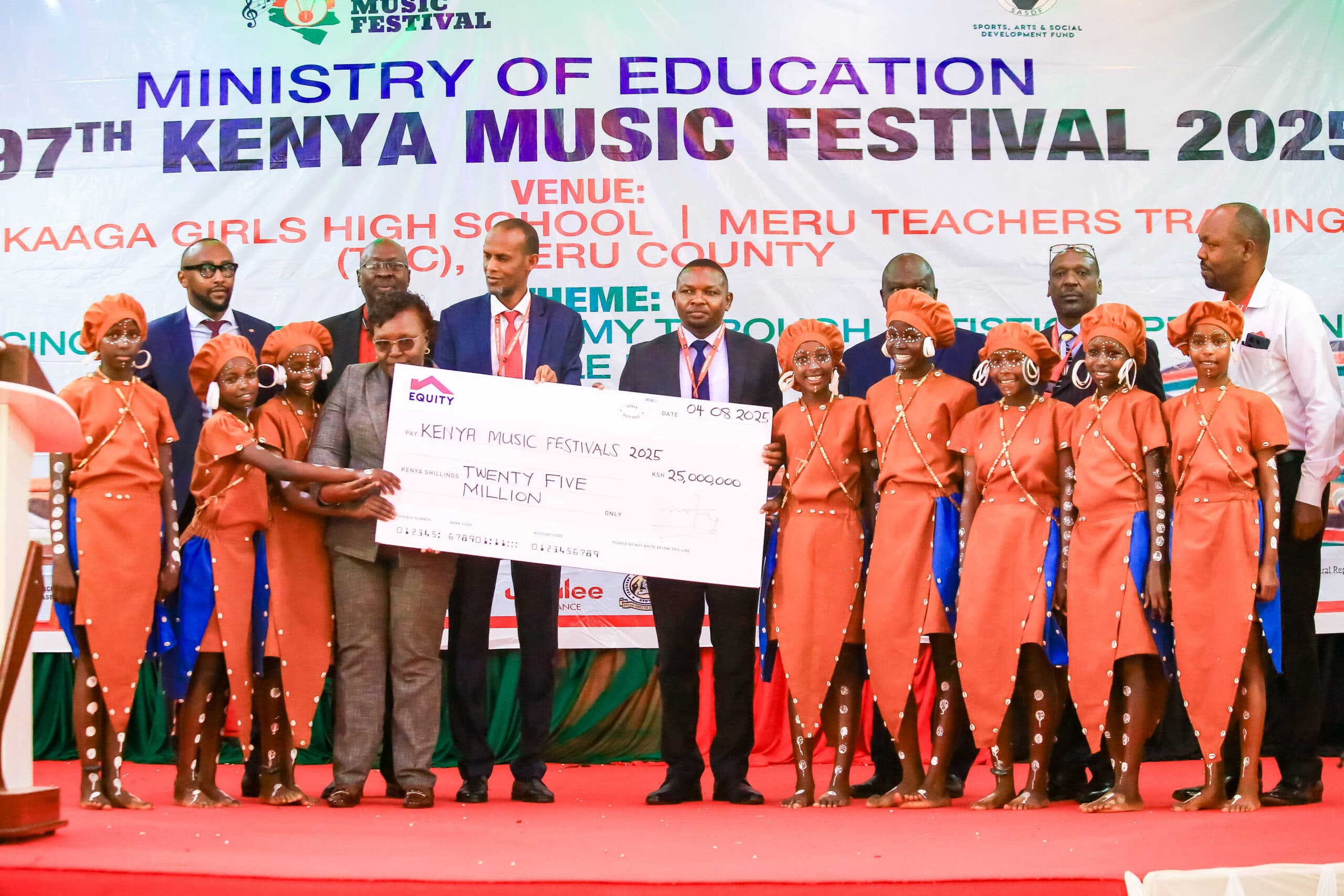 Kenya National Music Festivals 2025 officially kicks off in Meru County