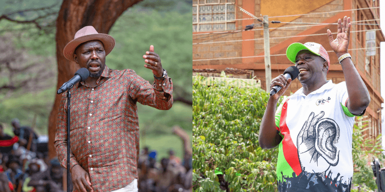 Gachagua Shuts Down Murkomen Straight from UK