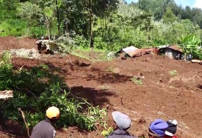 One dead, hundreds displaced as landslides hit Murang’a amid heavy rains